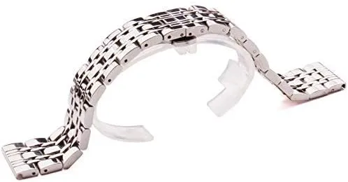 watch straps 18mm 20mm 22mm stainless steel band strap silver polished mens luxury replacement metal watchband bracelet accessories