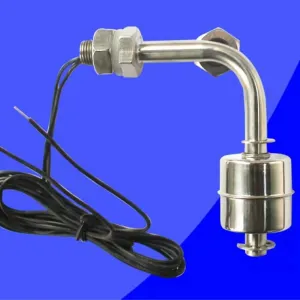 Water Level Sensor,Float Switch for Water Tank Fuel Level Sensor,304 Stainless Steel Fully Automatic Water Level Control Float Valve,can use for Working in Special Liquid