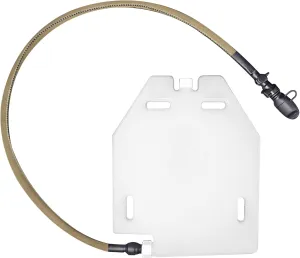 Water Storage Bladder, 1.5L Leakproof Hydration Bladder, Hydration Pack with Detachable Tube & Manual Control, Water Reservoir for Camping, Cycling, Running, Travel