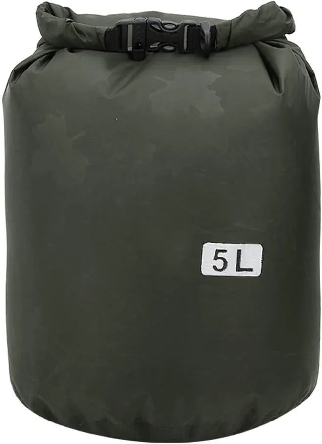 Waterproof Dry Bag, Dry Bag Sack Lightweight Outdoor Dry Bags Floating and Lightweight Dry Bags PVC Foldable Barrel Dry Bag Storage Carrying Bags Camping Hiking Beach (5L)
