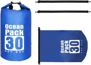 Waterproof Dry Bag with Adjustable Detachable Strap 10L/20L/30L,Roll Top Sack Keeps Gear Dry for Kayaking, Boating, Canoeing, Fishing, Drifting, Swimming, Camping,Snowboarding