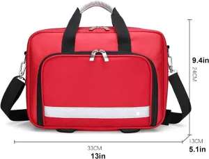 Waterproof Flame Retardant Medical Backpack, First Aid Kit Bag, for Sports, Home, Car, Travel, Camping and Hiking,Blue