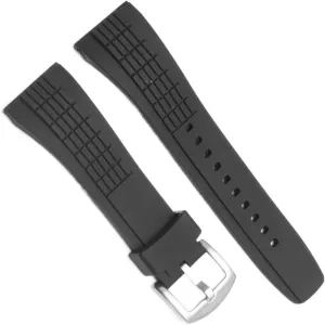 Waterproof Rubber Watch Strap for Seiko SRH 006 013 SPC007 Silicone watchband with Stainless Steel Buckle