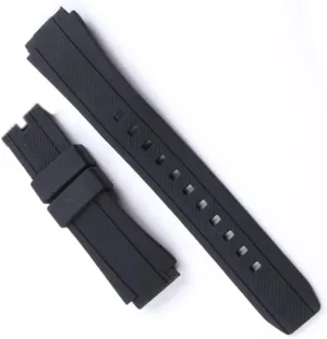 Waterproof Silicone Bracelets watch Strap For men Edifice Series EF-552 Man Rubber Watchbands with Durable Stainless Pin Buckle