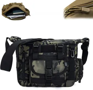 Waterproof Tactical Military Multi-Pocket Crossbody Bag Shoulder Bag Bag Belt Sling Bags Laptop for Working Hunting Camping