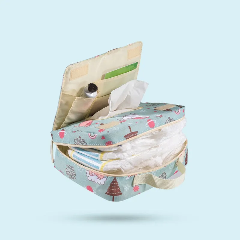 Wet/Dry Printed Baby Bag