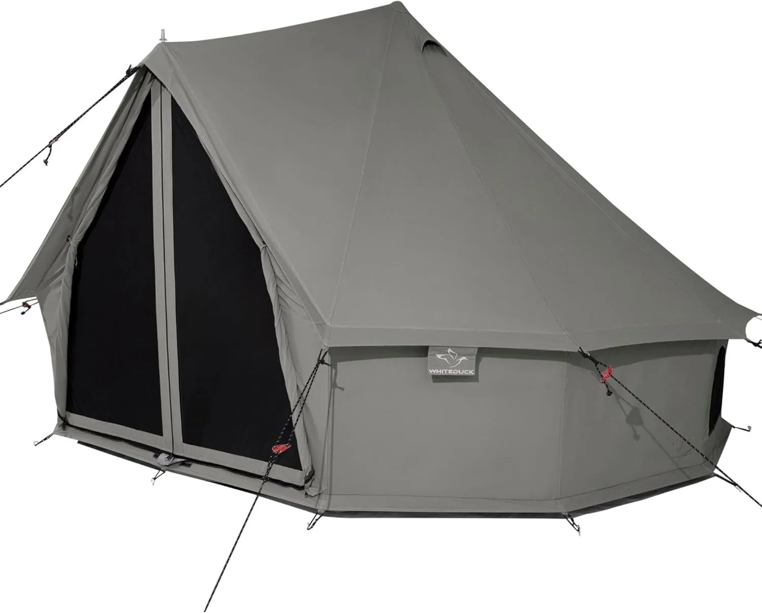 WHITEDUCK Regatta Canvas Bell Tent - w/StoveJack, Waterproof, 4 Season Luxury Camping and Glamping Yurt Tent Outdoor