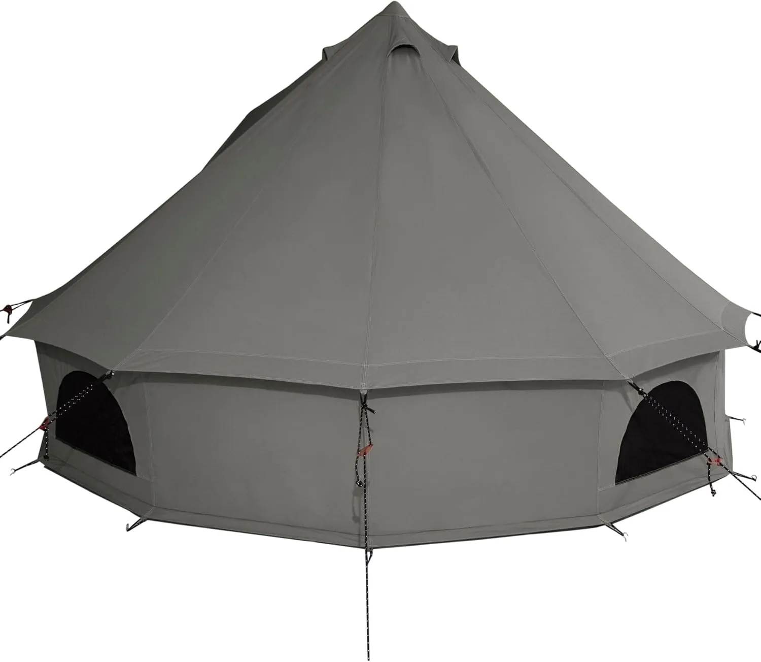WHITEDUCK Regatta Canvas Bell Tent - w/StoveJack, Waterproof, 4 Season Luxury Camping and Glamping Yurt Tent Outdoor