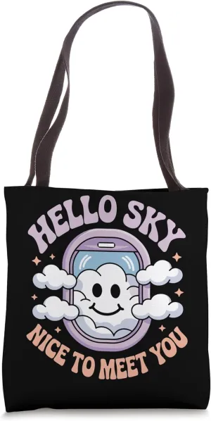 Window Seat Loyalist Airplane View Travel Sky Watcher Jet Tote Bag