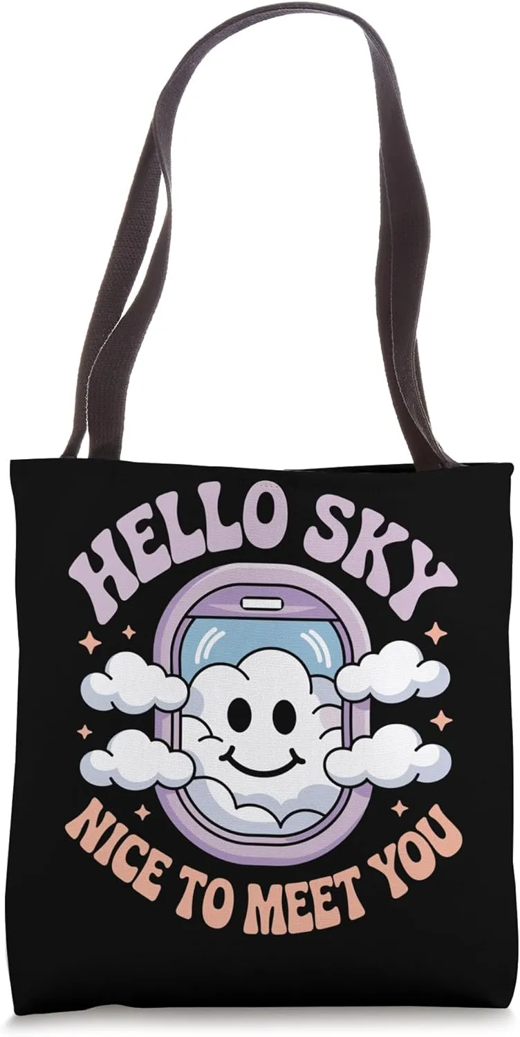 Window Seat Loyalist Airplane View Travel Sky Watcher Jet Tote Bag