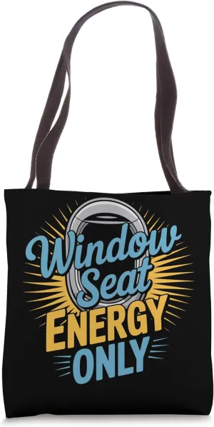 Window Seat Loyalist Airplane View Travel Sky Watcher Jet Tote Bag