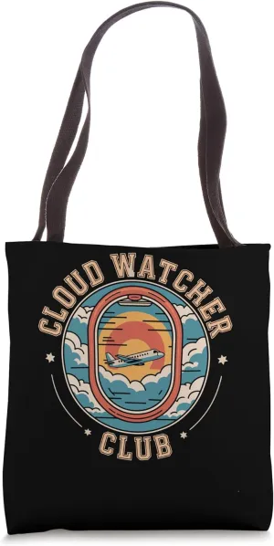 Window Seat Loyalist Airplane View Travel Sky Watcher Jet Tote Bag