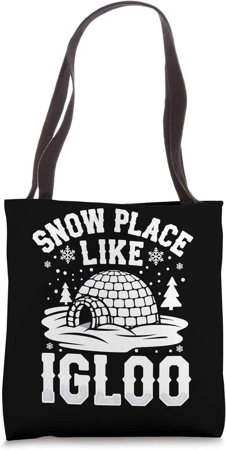 Winter Survival Inuit Culture Snow Structure Polar Regions Tote Bag