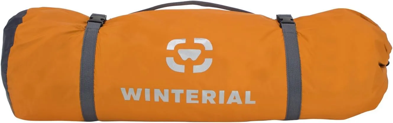 Winterial Camping Tent, 1/3/6 Person Lightweight Personal Bivy 1 to 6 Person Tent with Waterproof Tent Rainfly, Durable Stitched Tent for Camping, Beach, Backpacking, Hiking, and Festivals.
