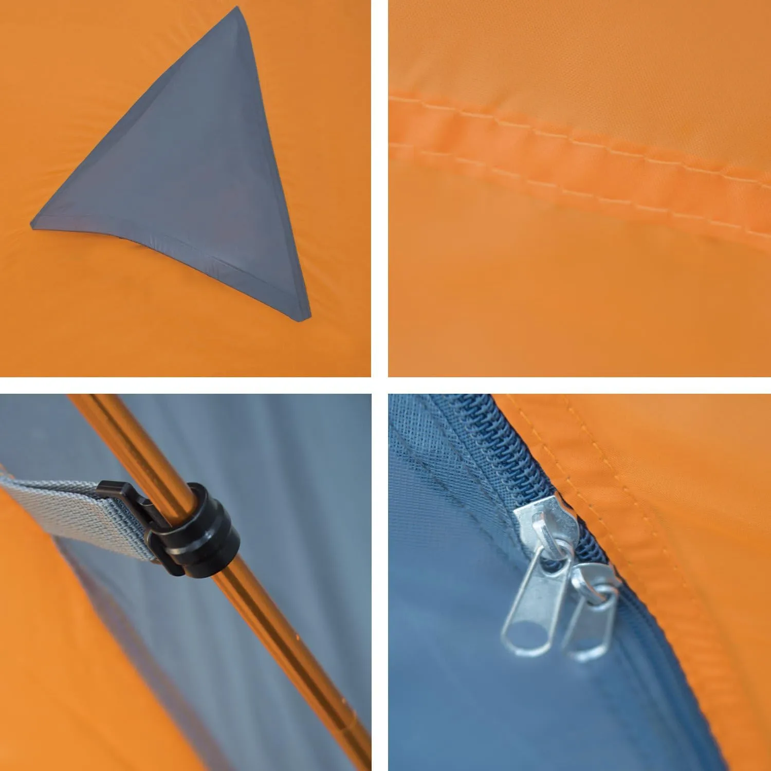 Winterial Camping Tent, 1/3/6 Person Lightweight Personal Bivy 1 to 6 Person Tent with Waterproof Tent Rainfly, Durable Stitched Tent for Camping, Beach, Backpacking, Hiking, and Festivals.
