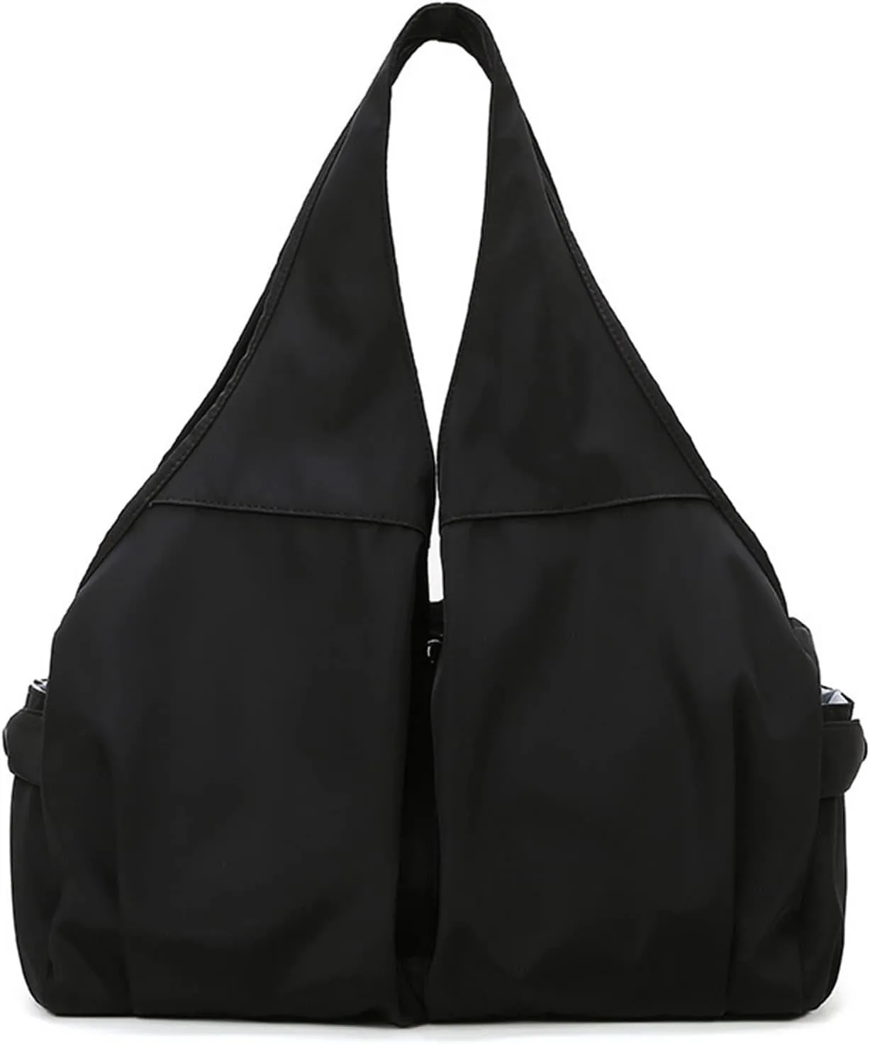 women Sports Fitness Travel Swimming Shoulder Handbag Wet Dry Isolation Pouch Bag (Black)