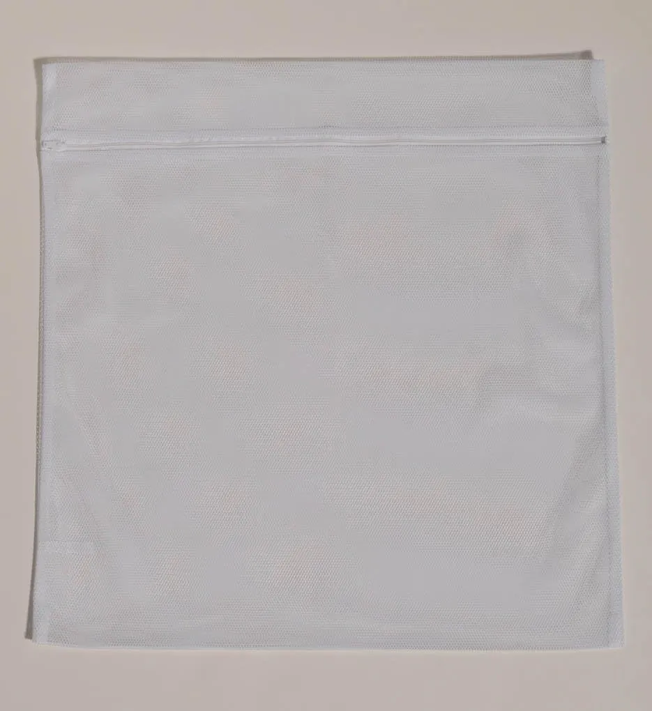 Women's Large Lingerie Bag, 887, White, O/S