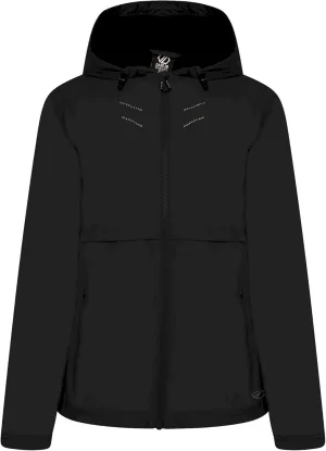Womens/Ladies Crystallize Waterproof Jacket (8 US) (Black)