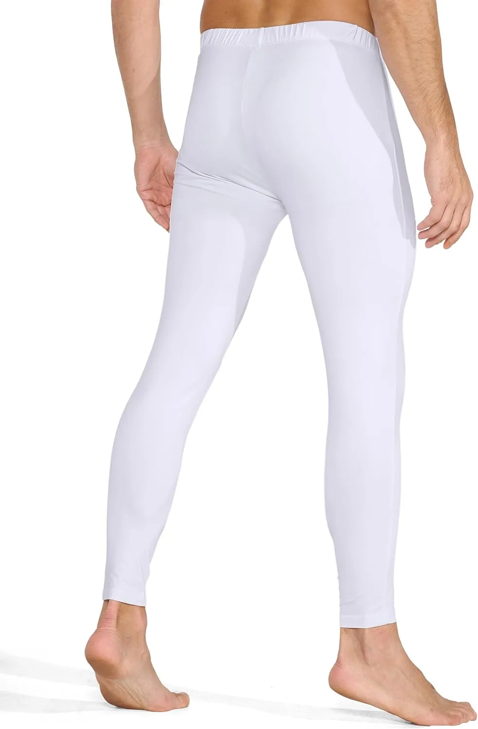 ZUTY 3 Pack Men's Thermal Underwear Bottom Fleece Lined Pant Long Johns Leggings for Men Base Layer for Cold Weather